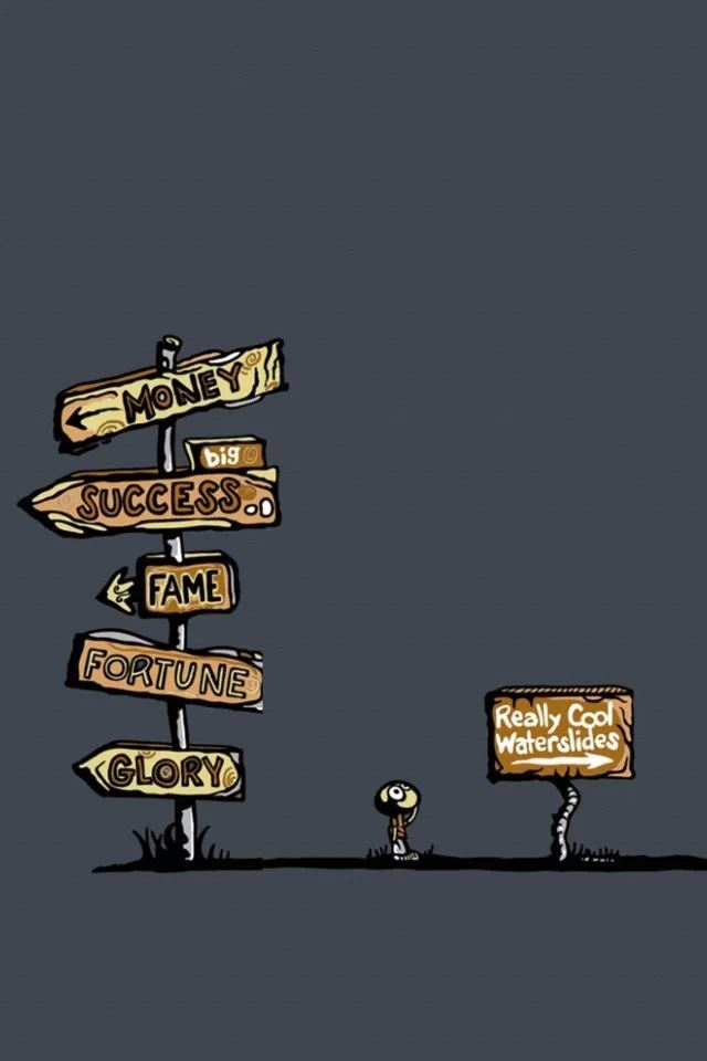640x960 Signpost - brown iPhone 4s Wallpaper