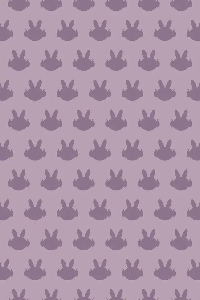 Rabbit avatar background iPhone 4s wallpaper 