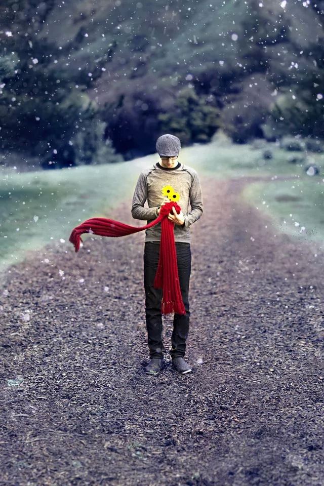 640x960 Warm - snow iPhone 4s Wallpaper