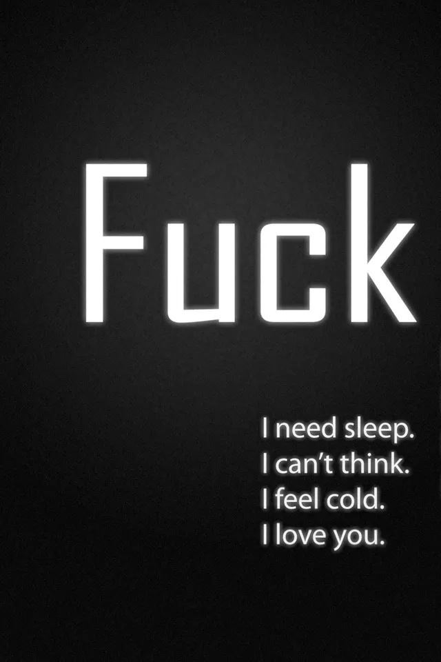 640x960 Fuck - white iPhone 4s Wallpaper