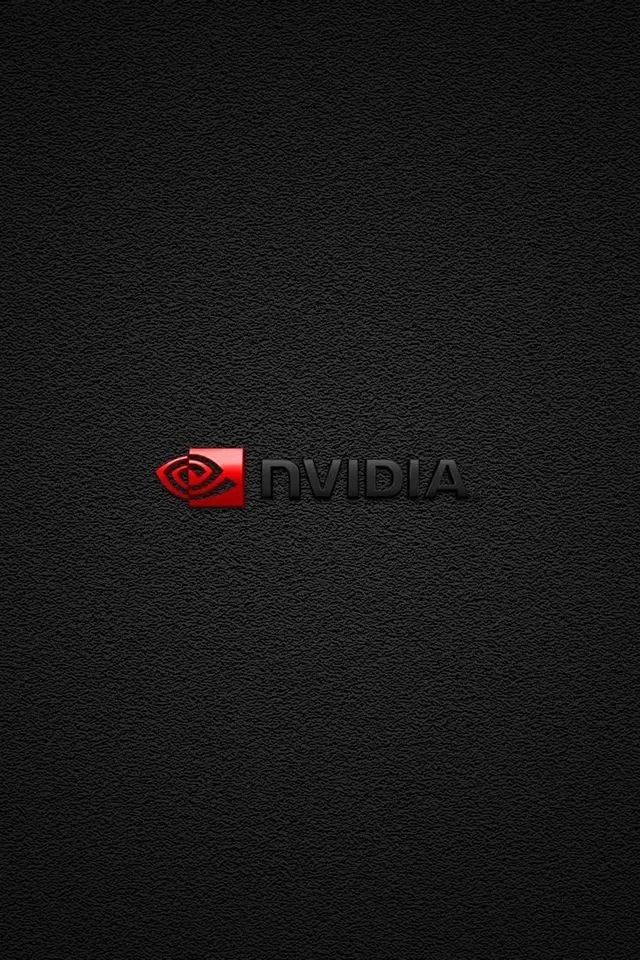 640x960 Nvidia logo background - background iPhone 4s Wallpaper