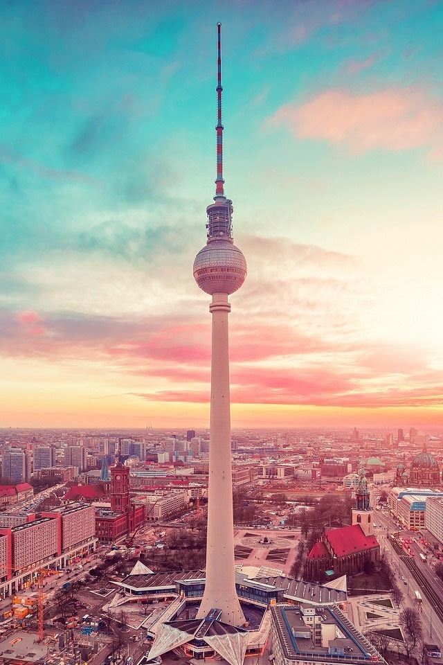 640x960 Pearl of the Orient - sunset iPhone 4s Wallpaper