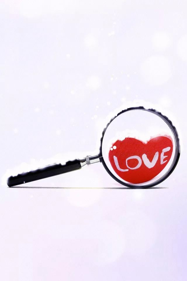 640x960 Love - bokeh iPhone 4s Wallpaper