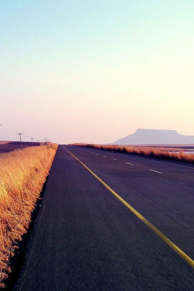 640x960 Open Road Photography - grass iPhone 4s Wallpaper