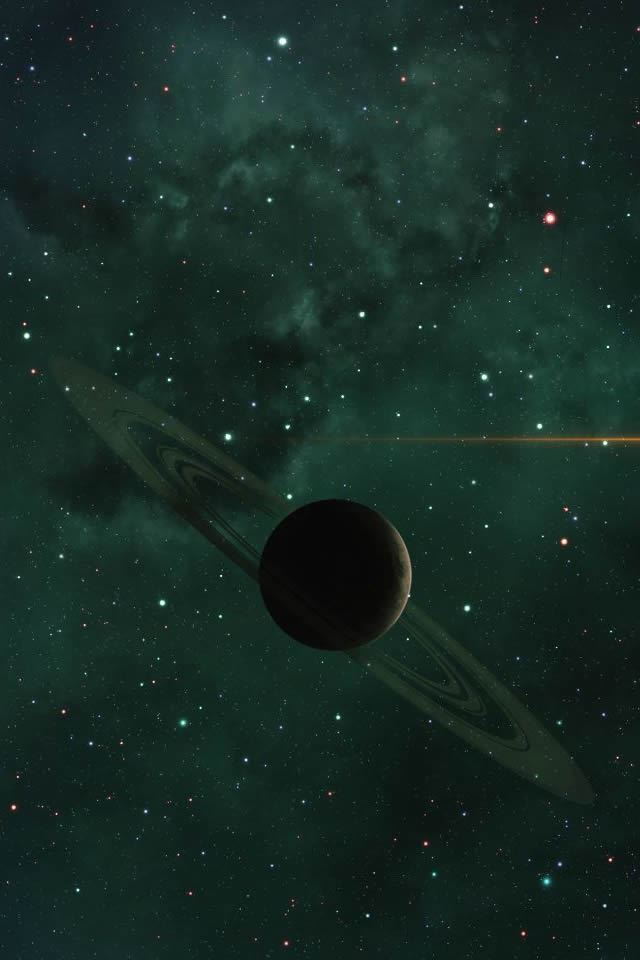 640x960 Outer Space Starlight Space - black iPhone 4s Wallpaper