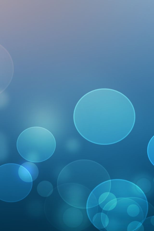 640x960 Ubuntu Minimalistic - circle iPhone 4s Wallpaper