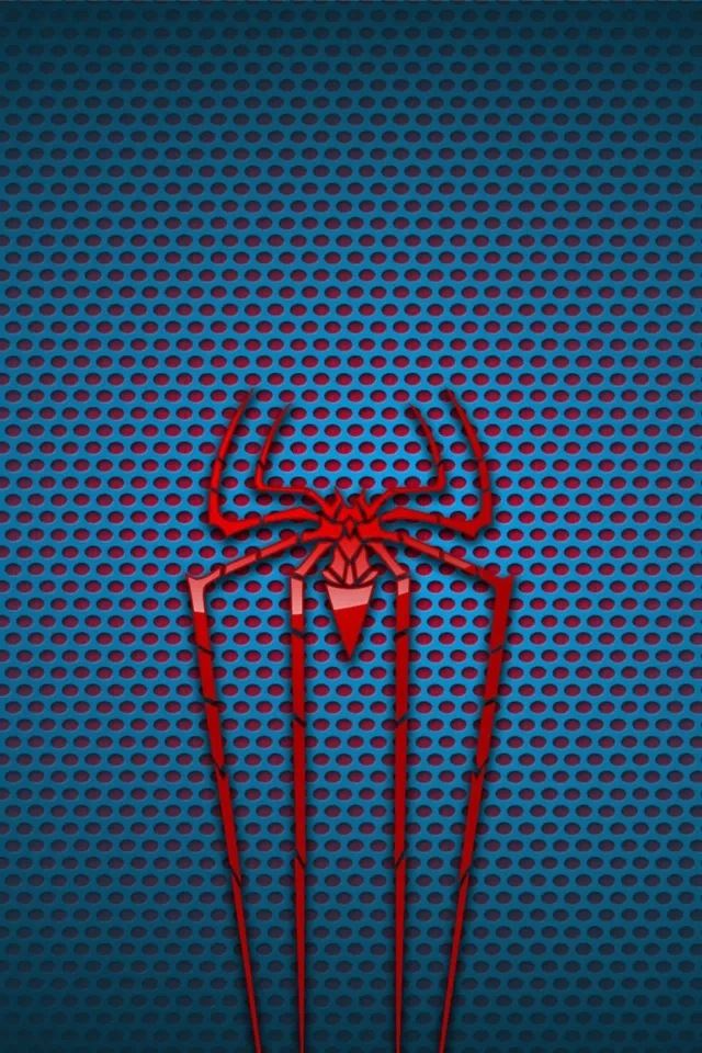 640x960 Spider Man - black iPhone 4s Wallpaper