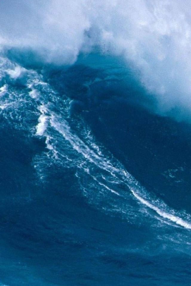 640x960 Hawaiian Surfing - droplet iPhone 4s Wallpaper
