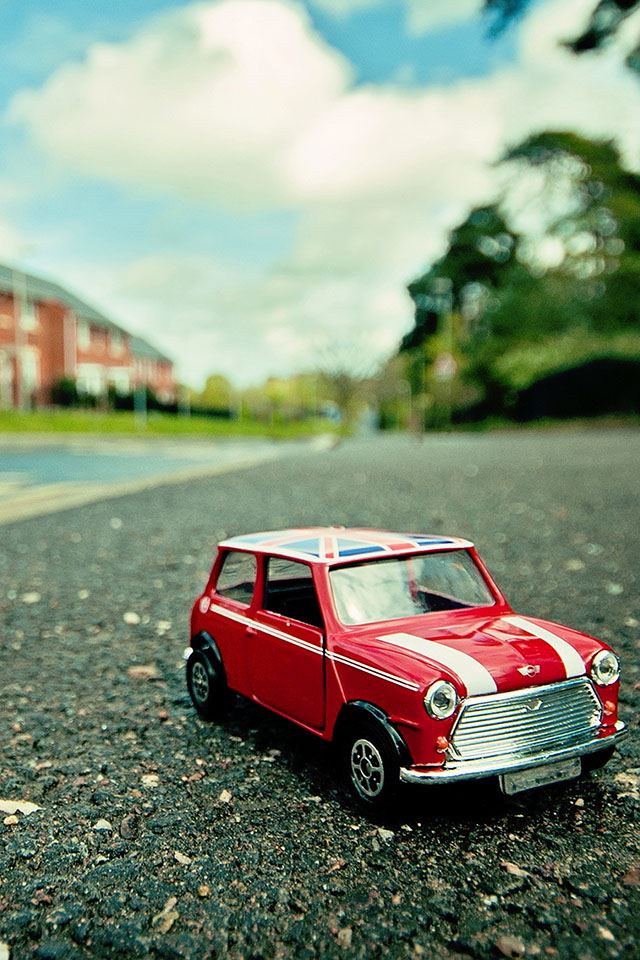 640x960 mini cooper - brown iPhone 4s Wallpaper