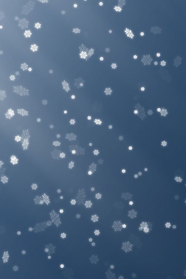 640x960 Snowflakes Vector - snow iPhone 4s Wallpaper