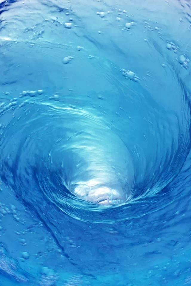 640x960 Water swirl - water iPhone 4s Wallpaper
