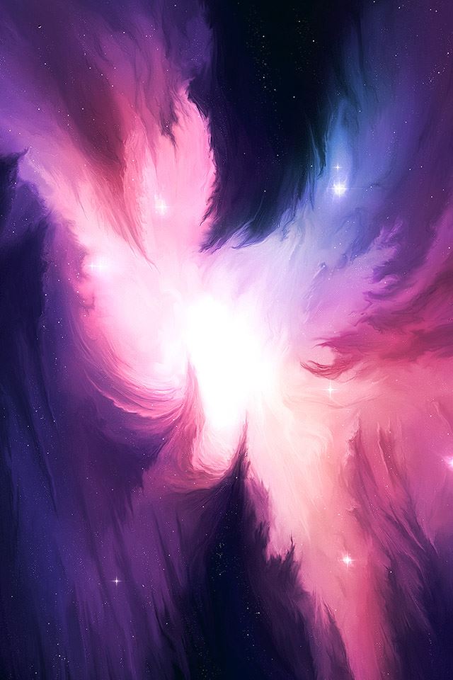 640x960 Eternal Bloom - space iPhone 4s Wallpaper