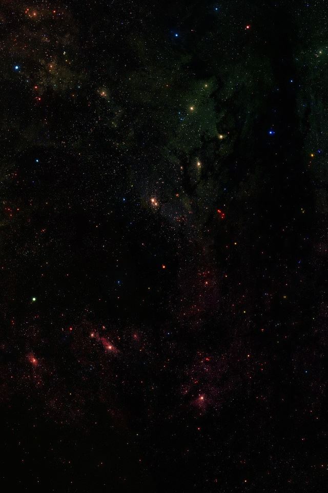 640x960 Planet In Deep Space - nebula iPhone 4s Wallpaper