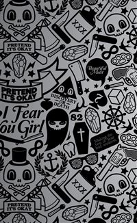 Pretend Its Okay Vector wallpaper