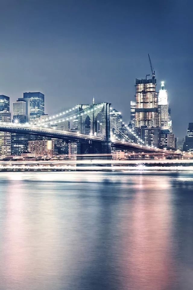 640x960 Bridge night - bridge iPhone 4s Wallpaper