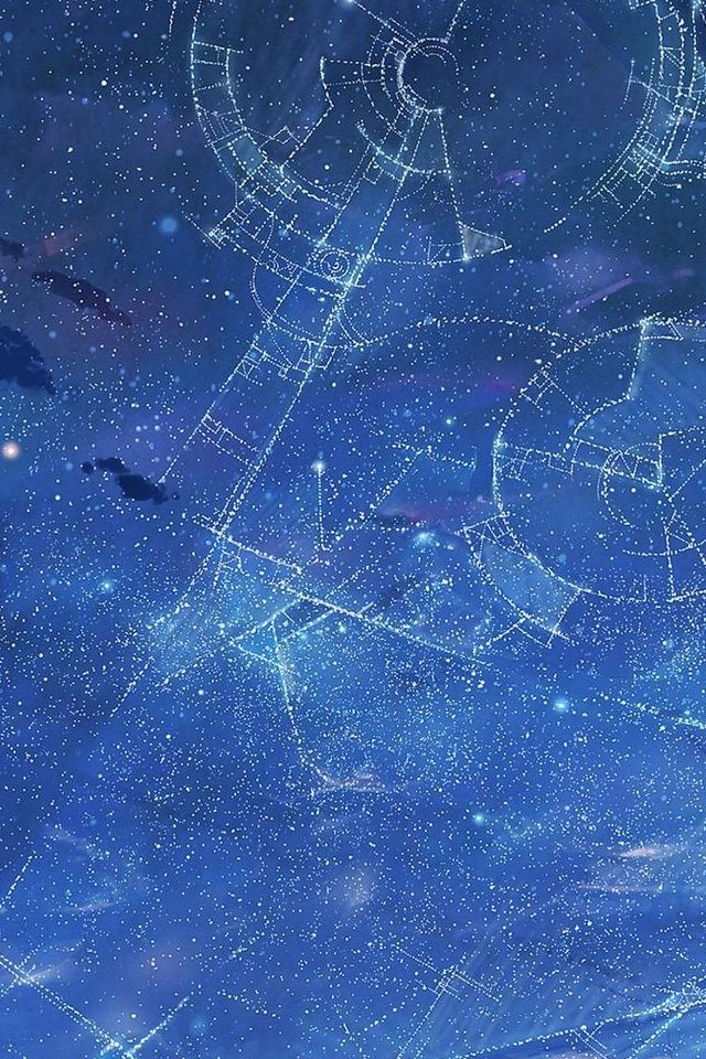 Constellations iPhone 4s wallpaper 