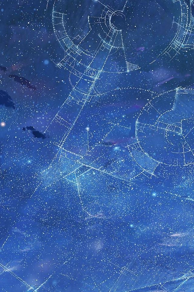 640x960 Constellations - background iPhone 4s Wallpaper