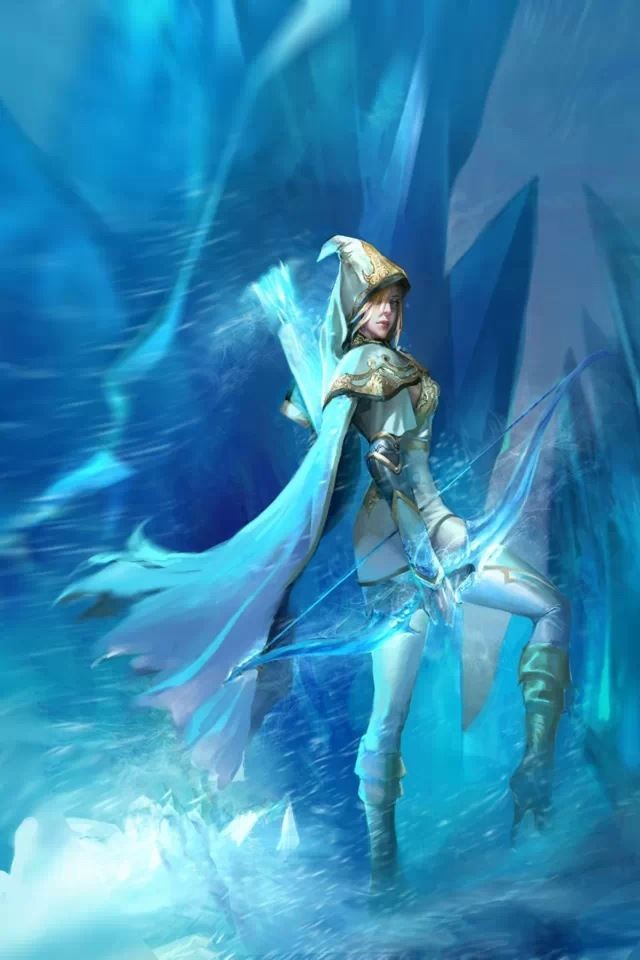 640x960 Archer - ice iPhone 4s Wallpaper