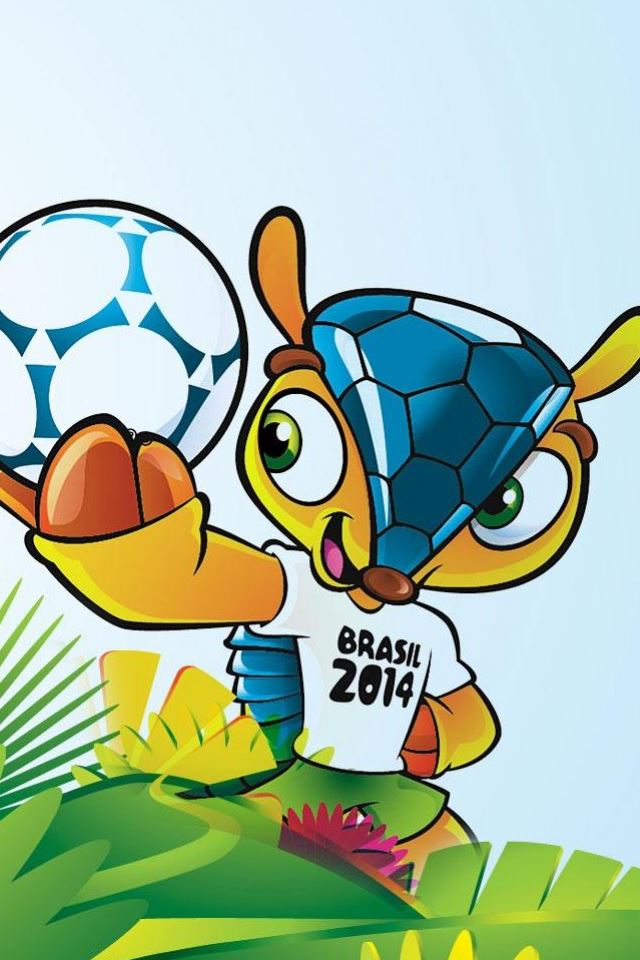 640x960 Fifa World Cup Mascot -  iPhone 4s Wallpaper