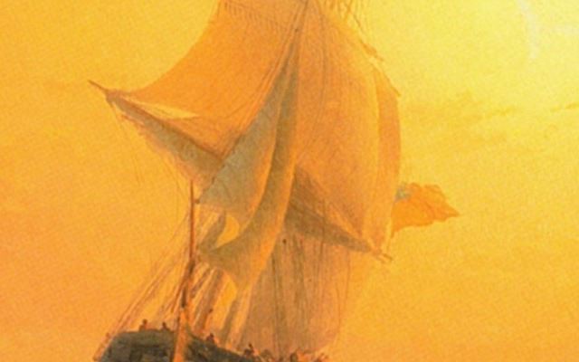 640x960 Sea Ship Painting - art iPhone 4s Wallpaper