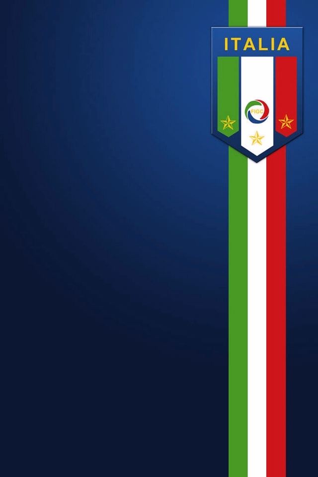 640x960 Italy Football Crest -  iPhone 4s Wallpaper