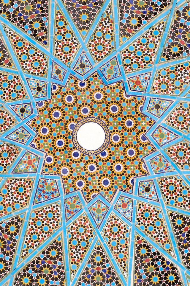 640x960 Tomb Of Hafez - circle iPhone 4s Wallpaper