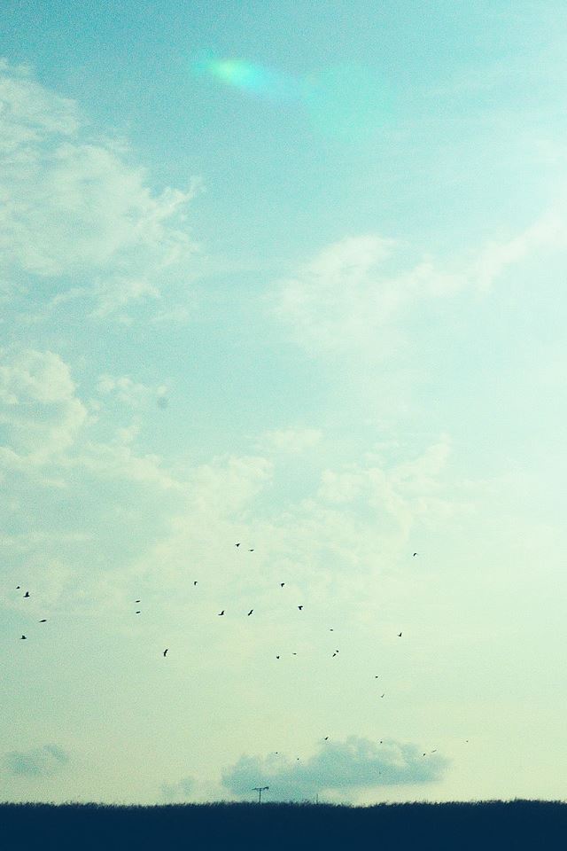 640x960 Pure Clean Sky - pure iPhone 4s Wallpaper