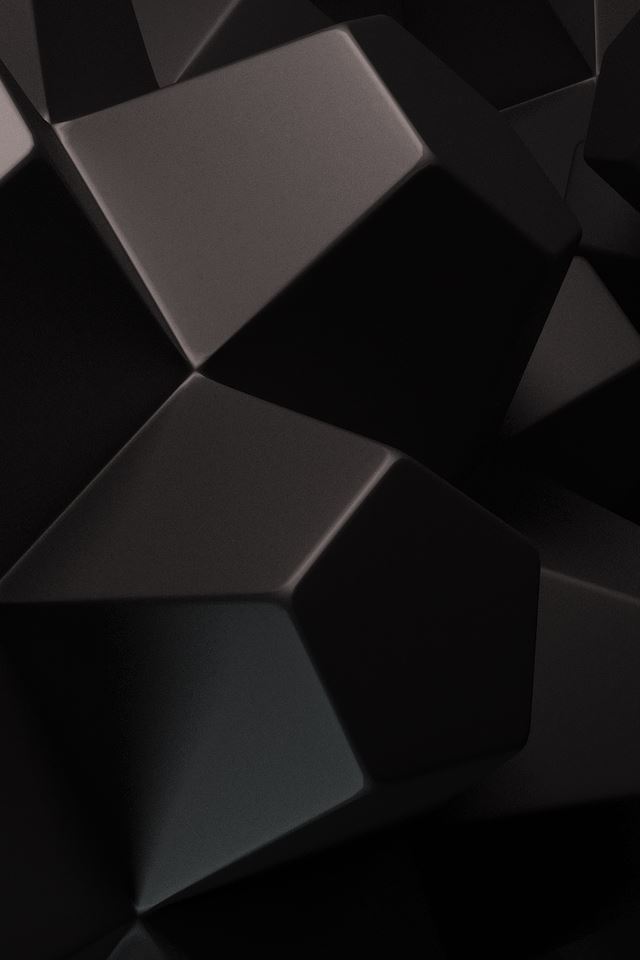 640x960 Geometric Shapes 3D - geometric iPhone 4s Wallpaper