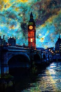 Fanasy Night In London wallpaper