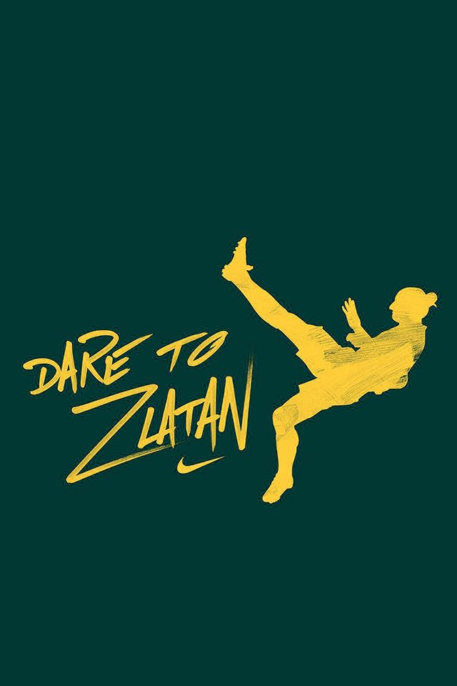 640x960 Dare To Zlatan - poster iPhone 4s Wallpaper