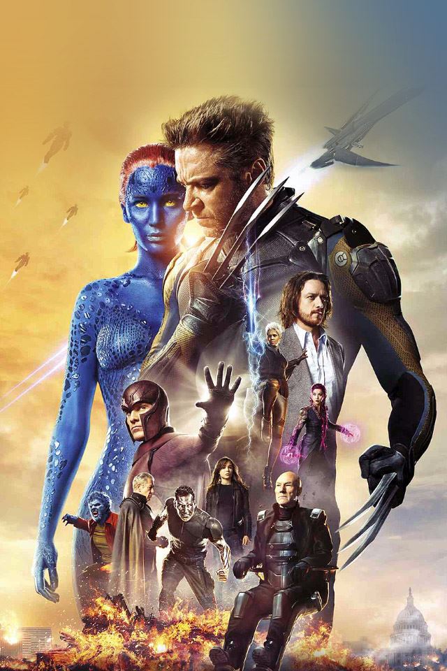 640x960 Xmen Days Of Past Future - movie iPhone 4s Wallpaper
