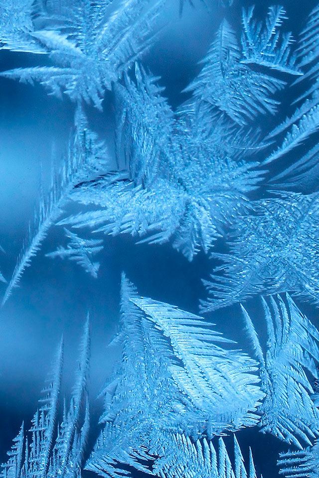 640x960 Frost  - background iPhone 4s Wallpaper