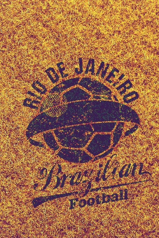 640x960 Brazilian Football - orange iPhone 4s Wallpaper
