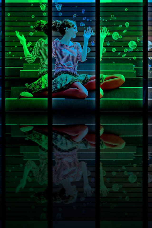 640x960 Burbujas  -  iPhone 4s Wallpaper