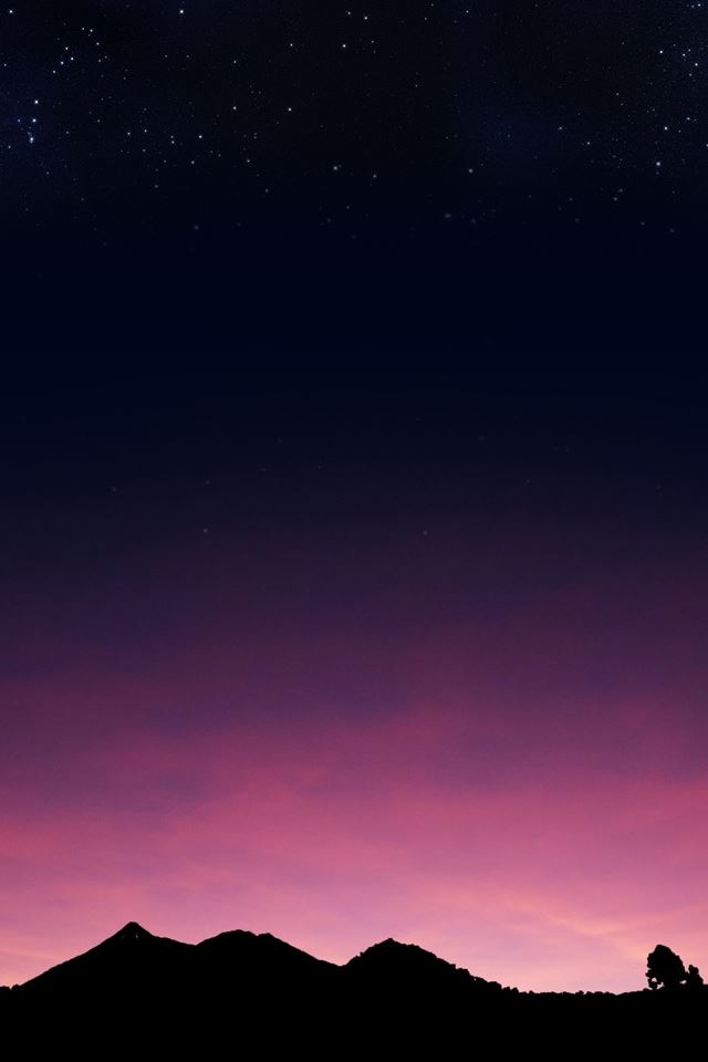 640x960 Pure Purple Shiny Space - pure iPhone 4s Wallpaper