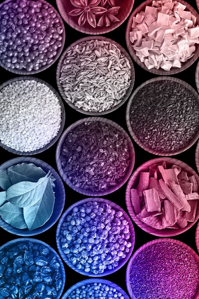 640x960 Various Plant Materials Plate - leaf iPhone 4s Wallpaper