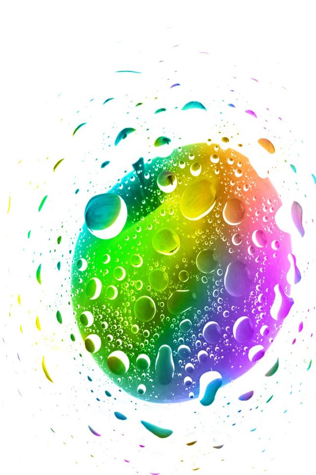 640x960 Water Drop Printfinger - drop iPhone 4s Wallpaper