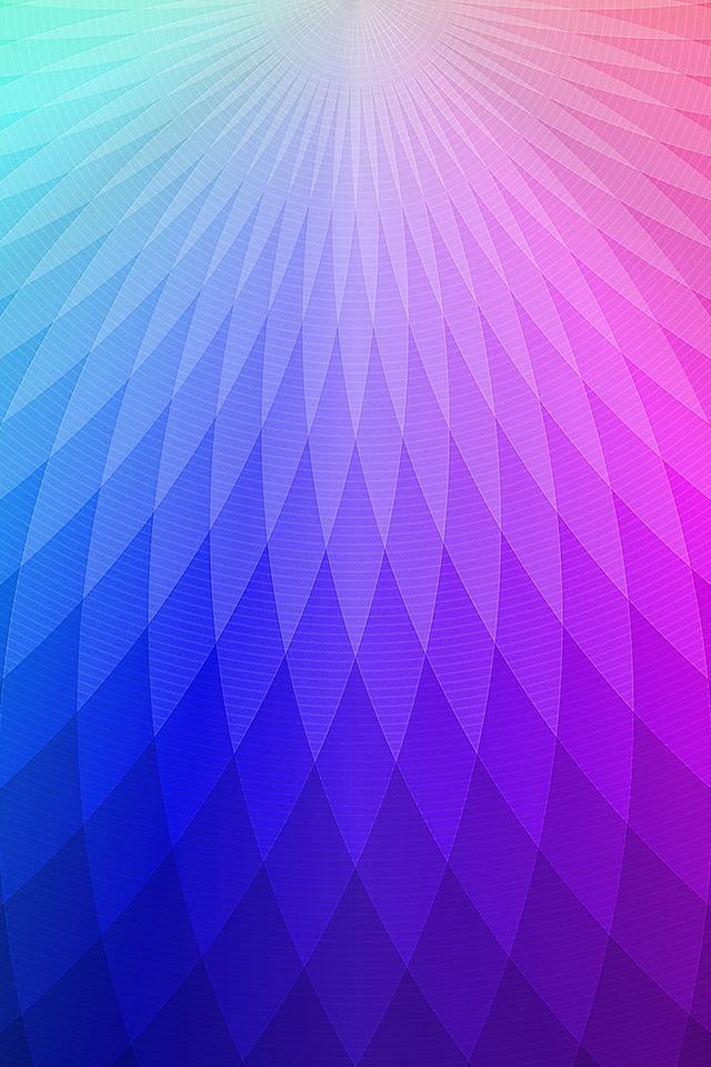 Rainbow Light Pattern iPhone 4s wallpaper 