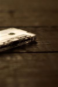 Tape On Wooden Bench wallpaper