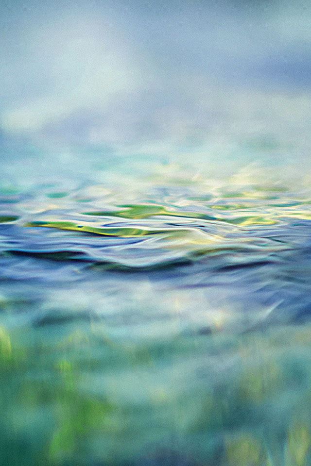 640x960 Flowing River Before Sunrise Pattern - sunrise iPhone 4s Wallpaper