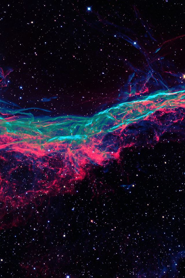 640x960 Space Canvas Electro Stars With Love - nebula iPhone 4s Wallpaper