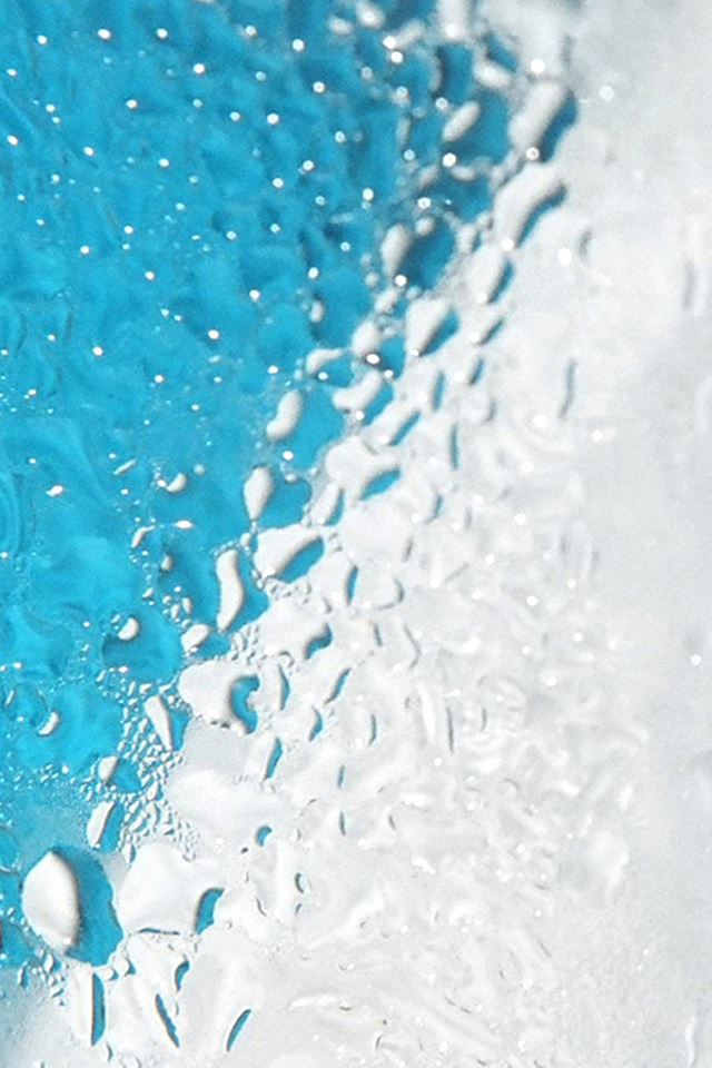 640x960 Abstract Wet Rainy Glass - brown iPhone 4s Wallpaper