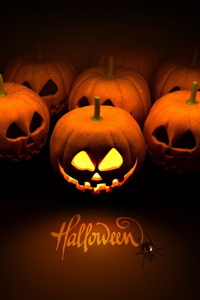 640x960 Happy Halloween - holiday iPhone 4s Wallpaper