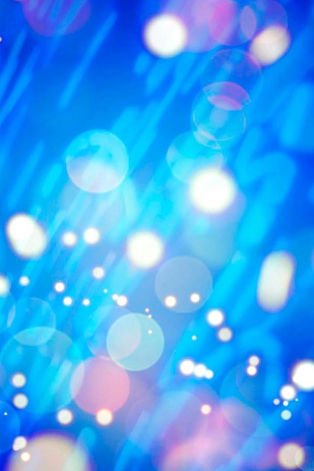 640x960 Abstract Glitter Circle Bokeh - circle iPhone 4s Wallpaper