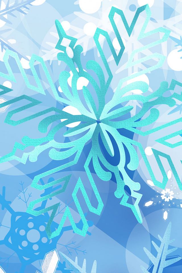 640x960 Snow Texture Background - snowflake iPhone 4s Wallpaper
