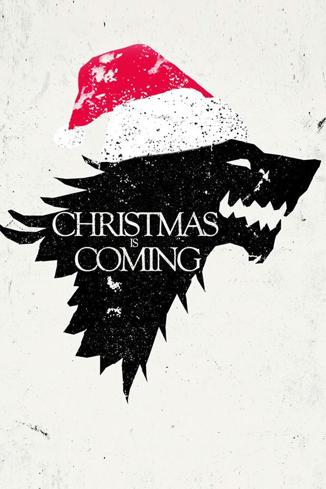 640x960 Christmas Is Coming Game Of Thrones  -  iPhone 4s Wallpaper