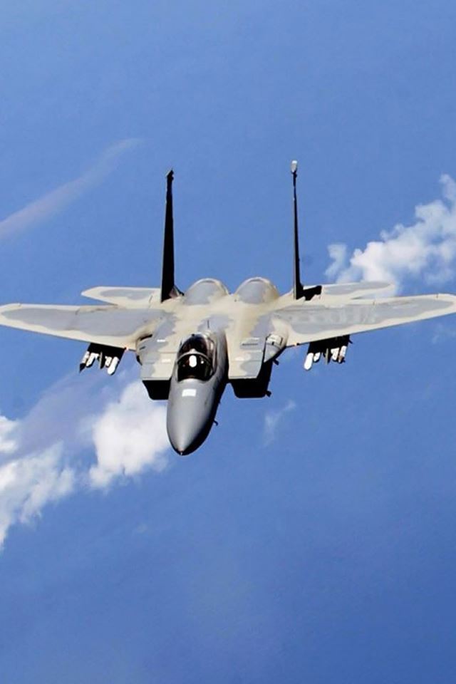 640x960 F 15 Eagle Fighter -  iPhone 4s Wallpaper