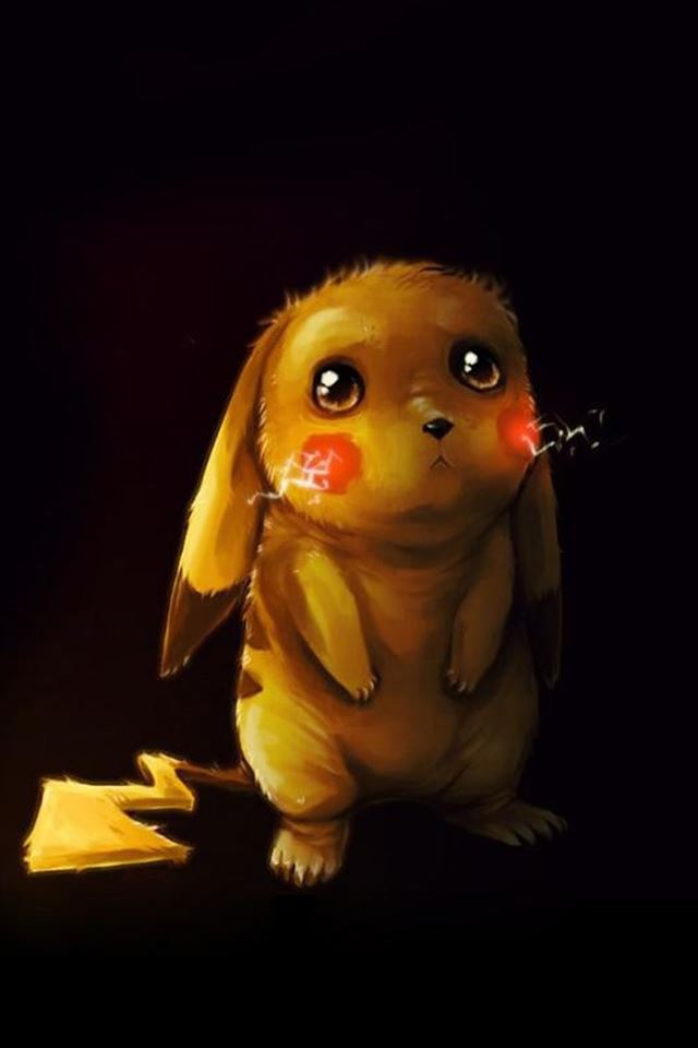 640x960 Lovely Poor Pikachu - lovely iPhone 4s Wallpaper