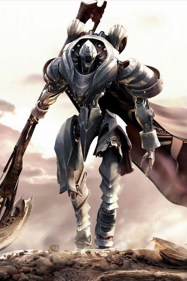 640x960 Axe Mech -  iPhone 4s Wallpaper