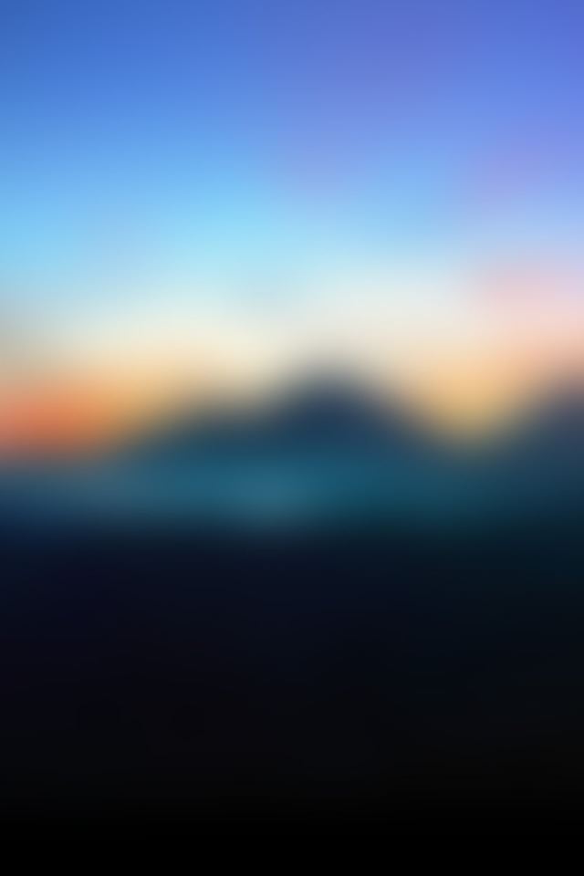 Mountain Sunrise Gradation Blur Background iPhone 4s Wallpapers Free  Download